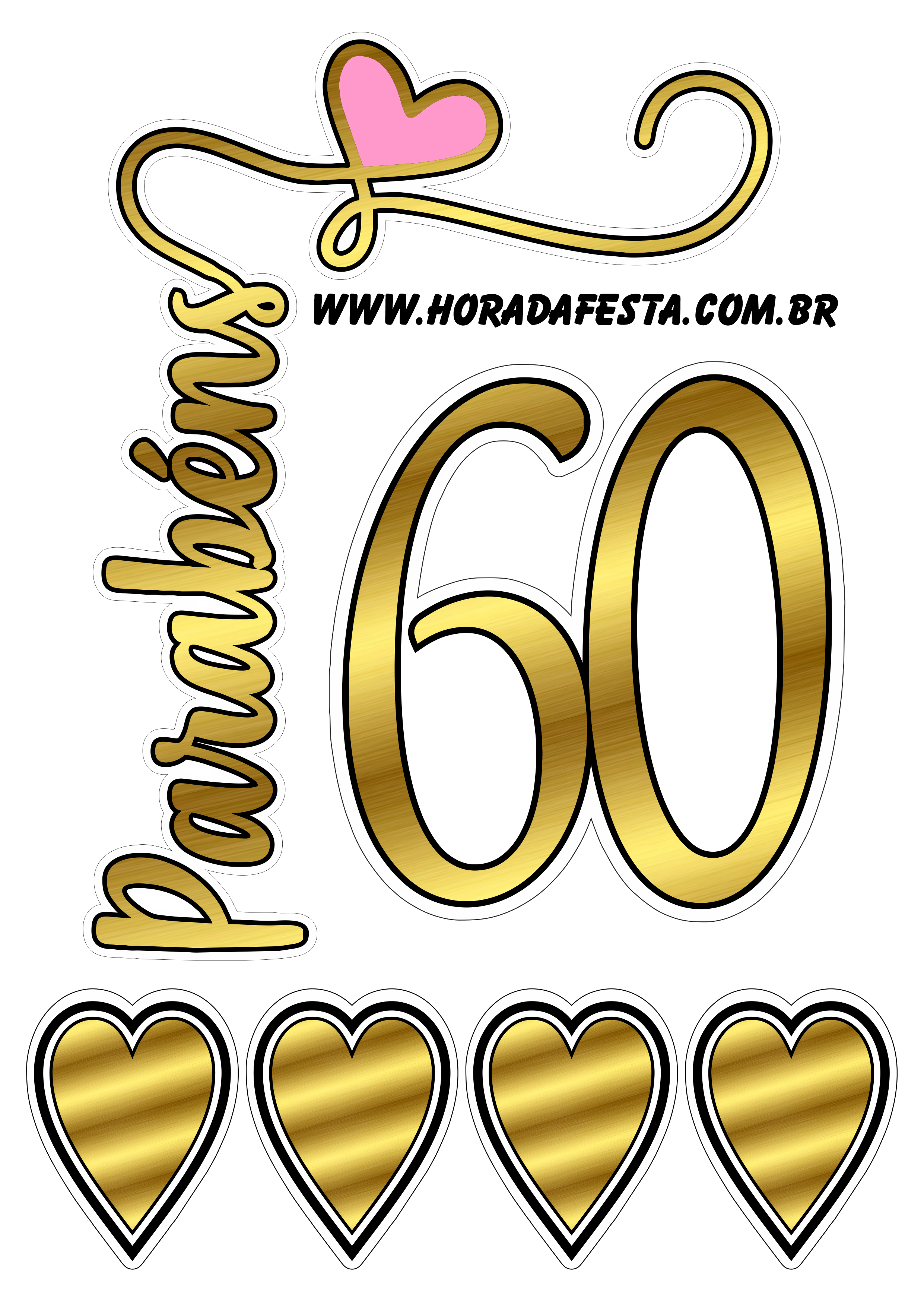 erros comuns ao escolher topo de bolo 60 anos