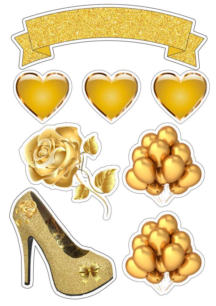 topo de bolo feminino para imprimir