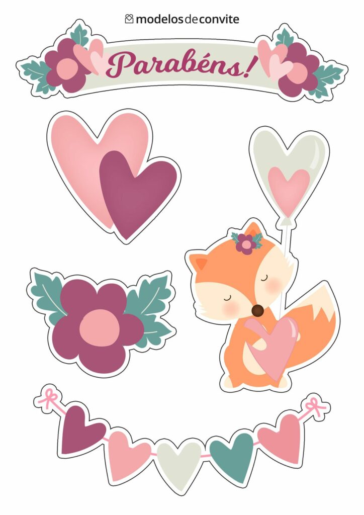 topo de bolo feminino vs topper de bolo feminino