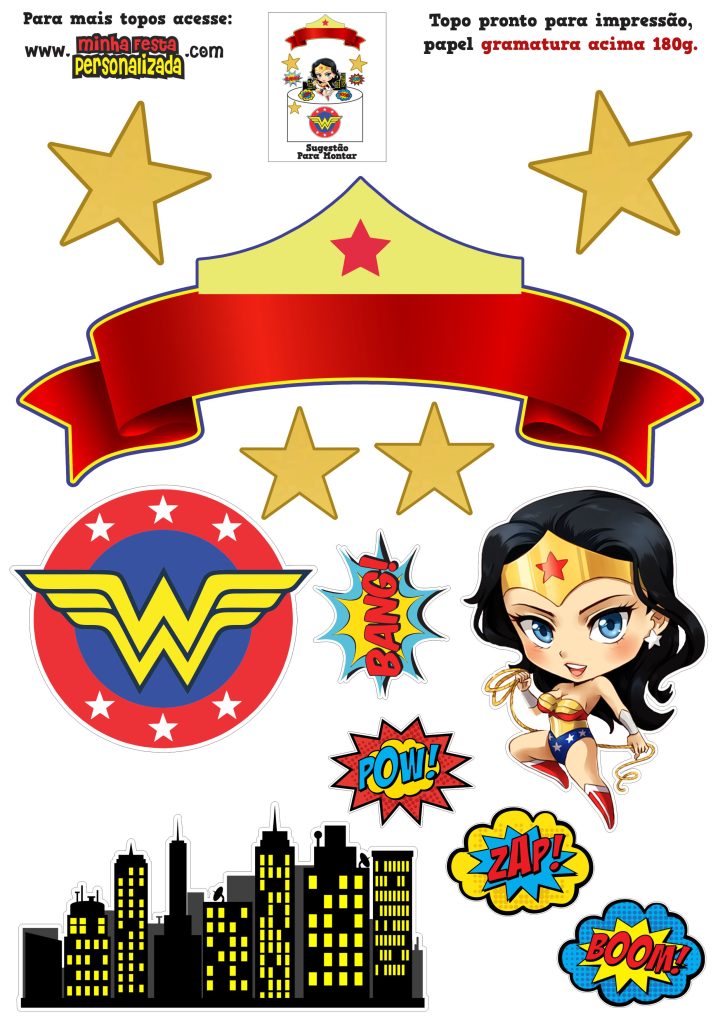 topo de bolo feminino com nome e idade para imprimir