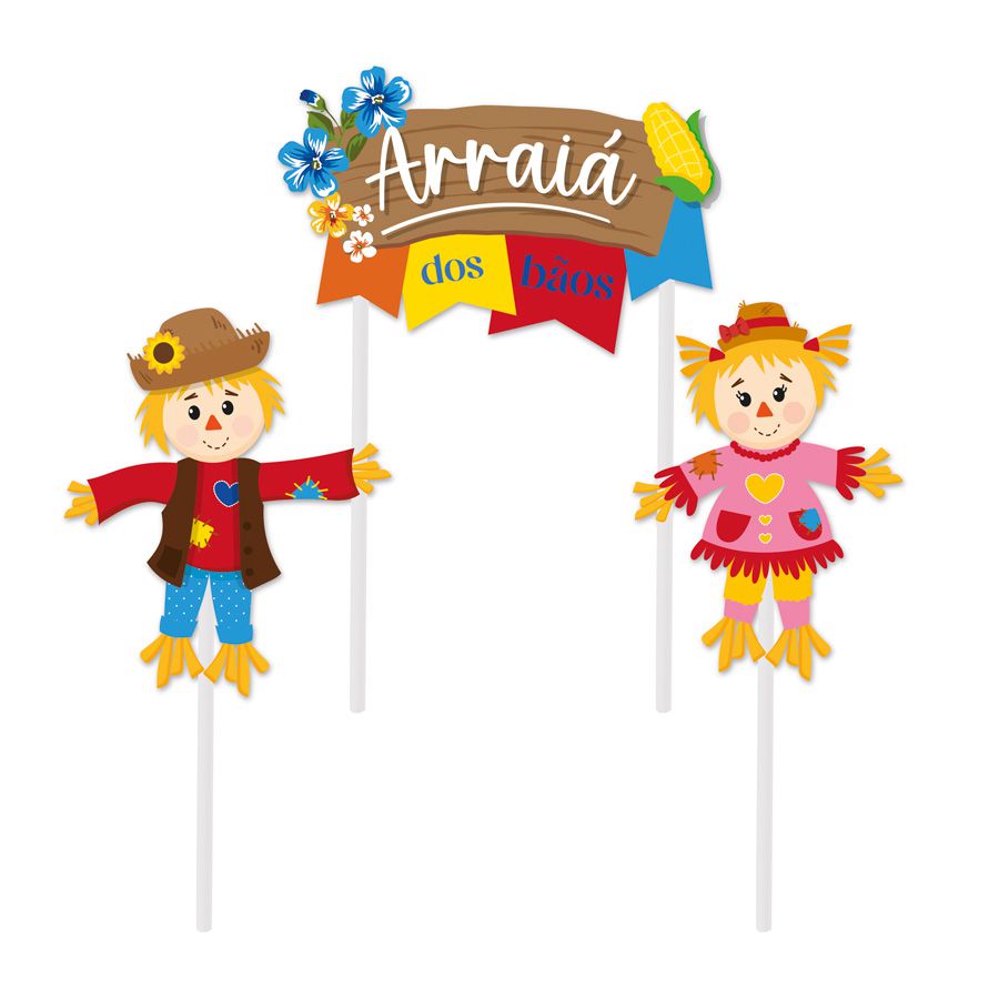 erros comuns ao imprimir topo de bolo junino