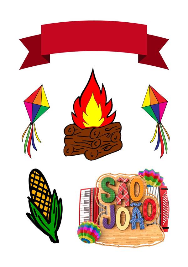 topo de bolo junino feminino vs masculino qual escolher