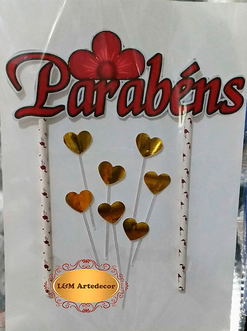 topper de bolo feminino minimalista