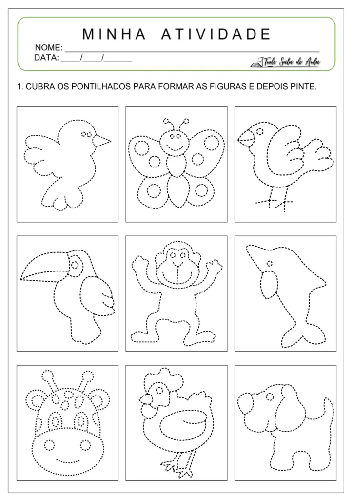 Benefícios do Pontilhado Escolar na Alfabetização Infantil