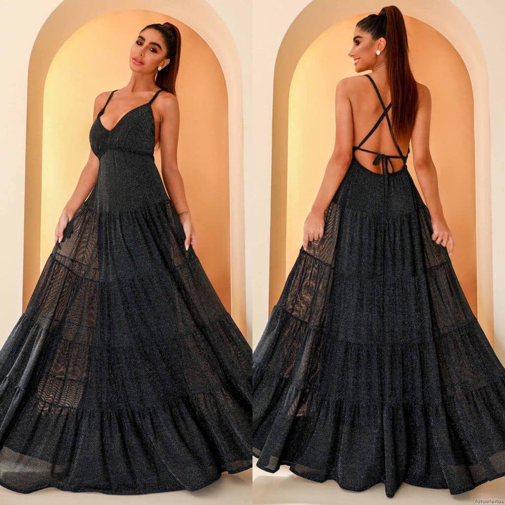 traje social feminino para casamento