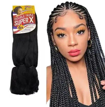 Fulani Braids com Jumbo