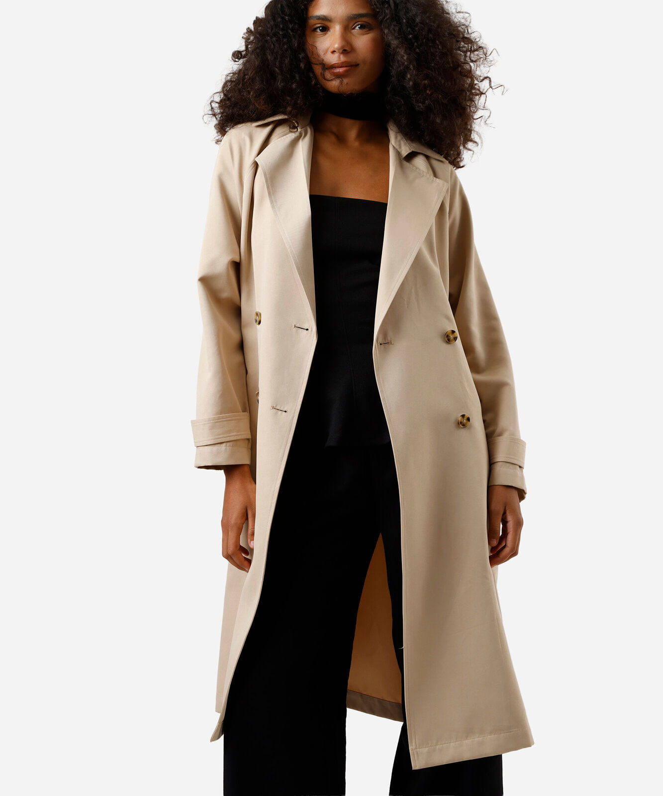 trench coat feminino meia estação