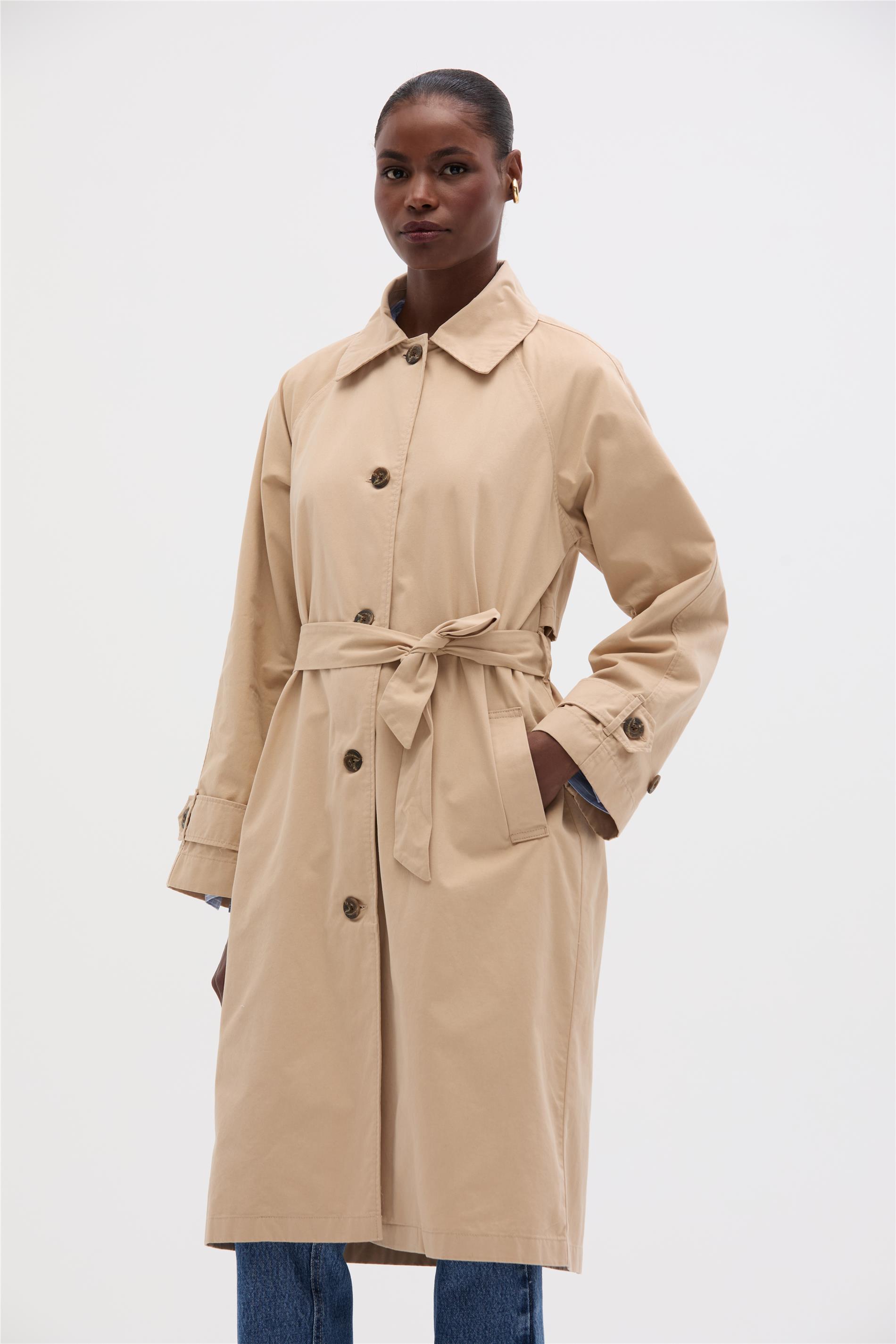 trench coat feminino longo