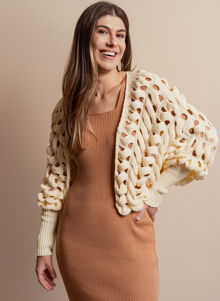 tricot feminino gola alta