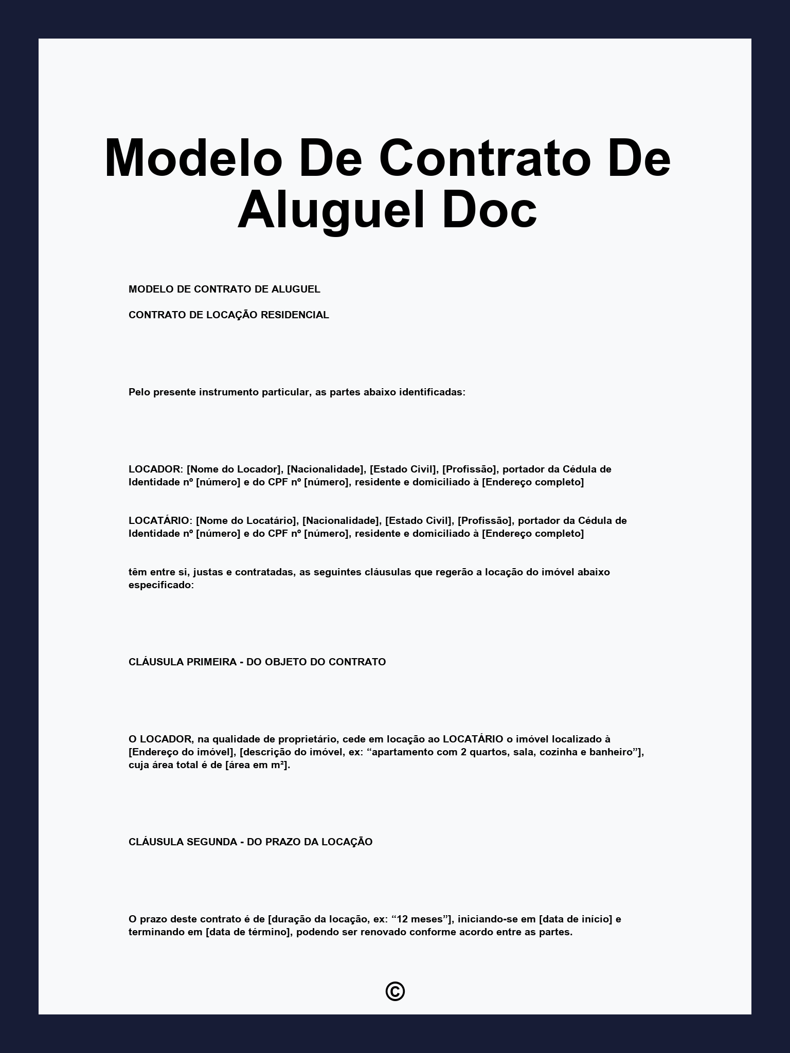 Guia Completo: Como Preencher um Contrato de Aluguel Simples