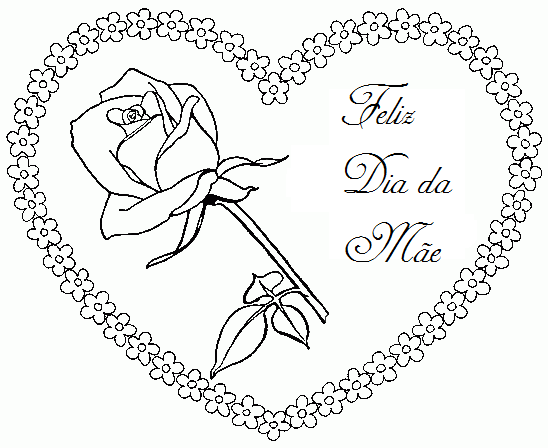 um desenho para o dia das mães