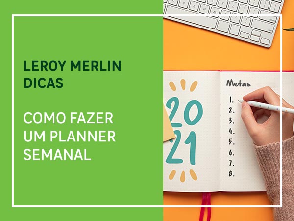 um planner passo a passo
