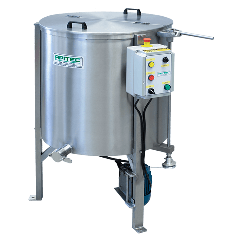 uma centrifuga de mel