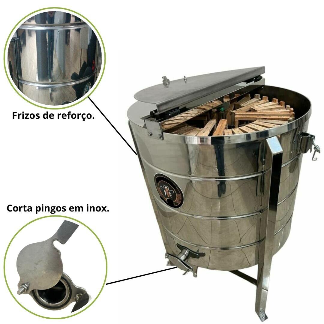uma centrifuga de mel