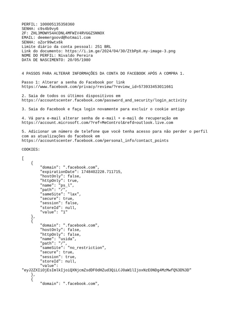 uma conta no facebook passo a passo