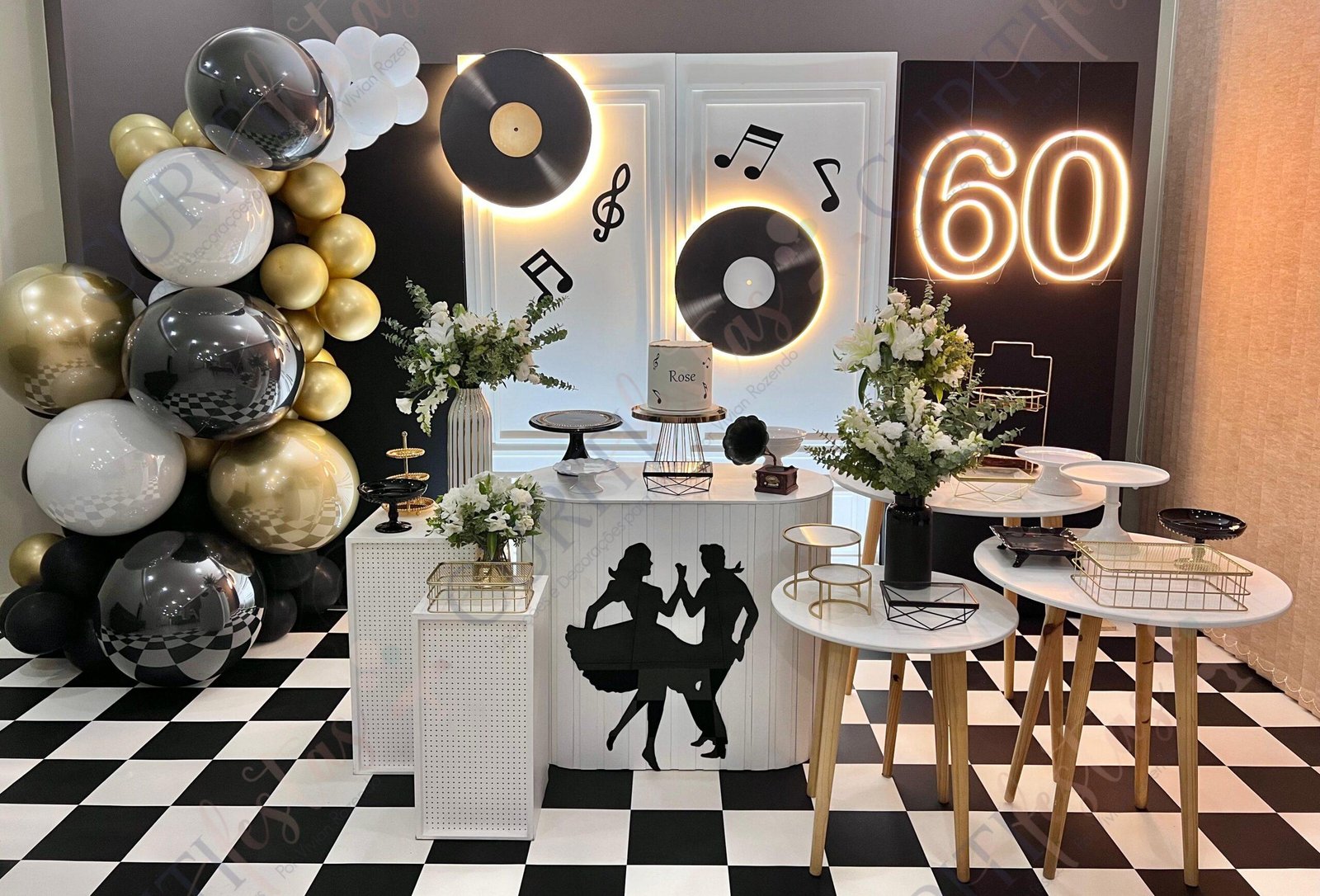 Decoração DIY: Transforme sua festa com o espírito dos anos 60