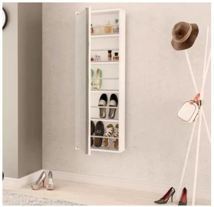 uma sapateira de mdf