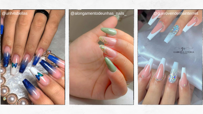 remoção unha em gel