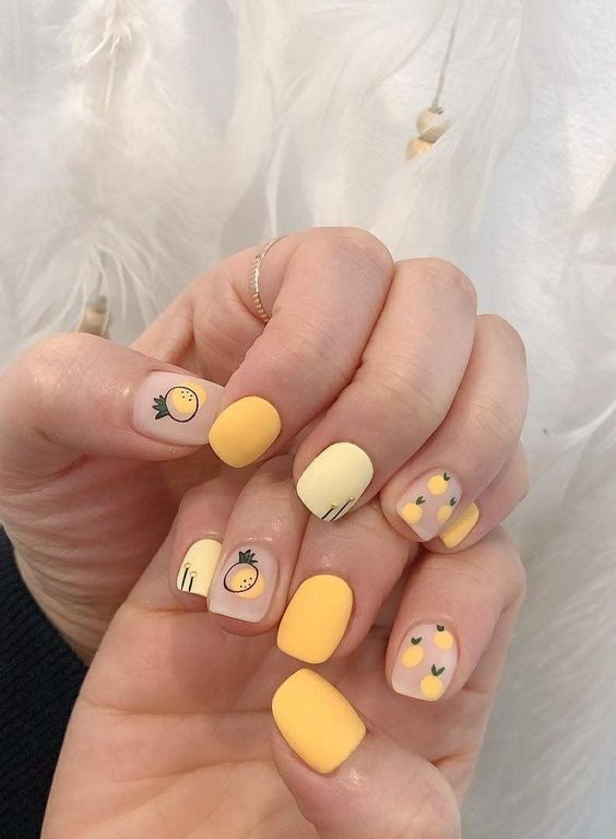 ideias de desenhos para unhas delicadas