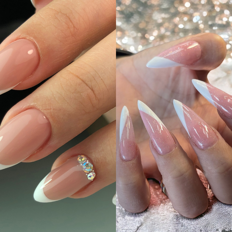 Inglesinha Invertida e Geométrica: Tendências para Unhas Modernas