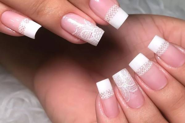 unha para o casamento de dia