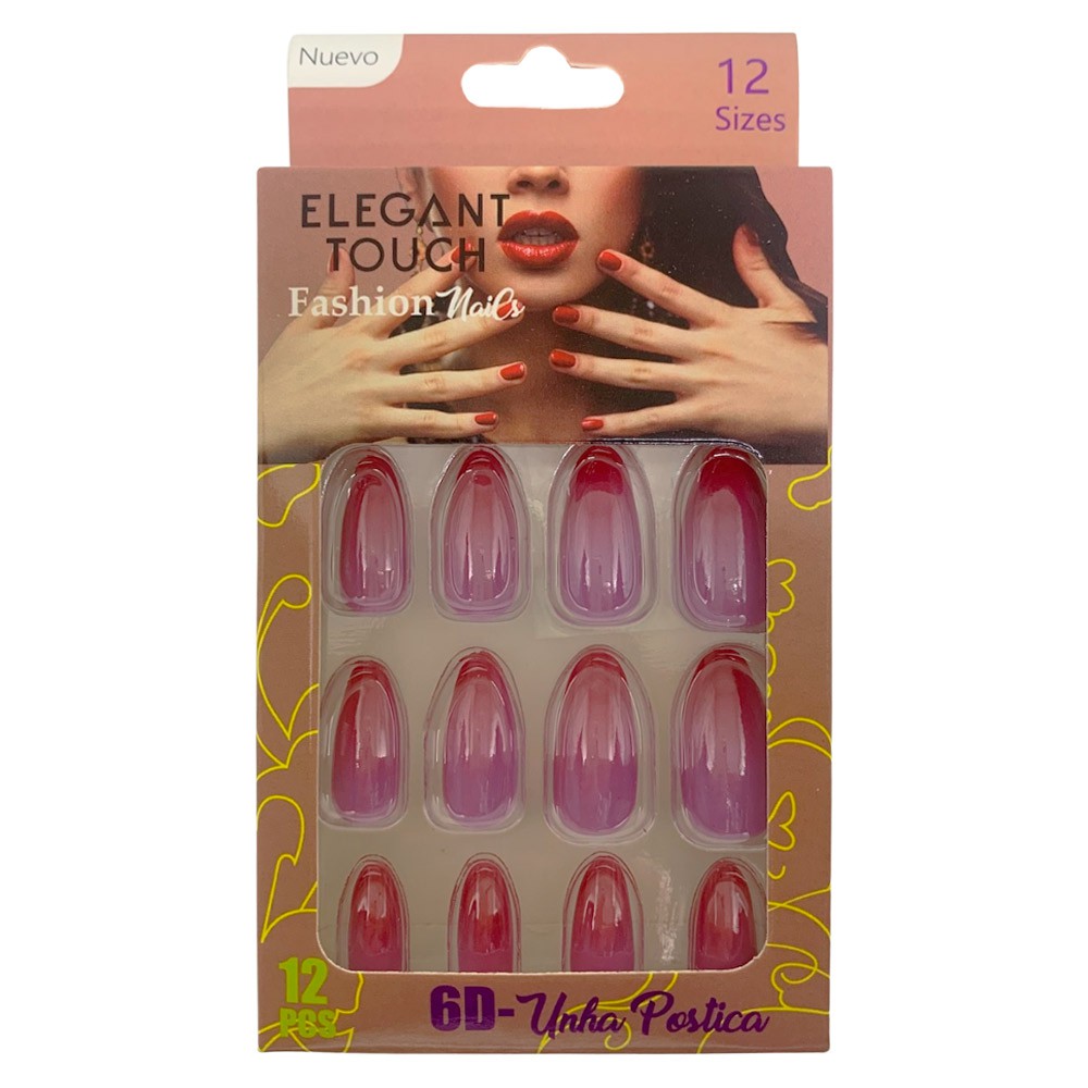 unha postiça decorada stiletto