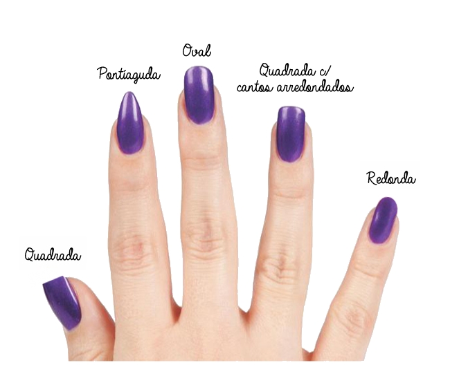unha redonda para unhas fracas