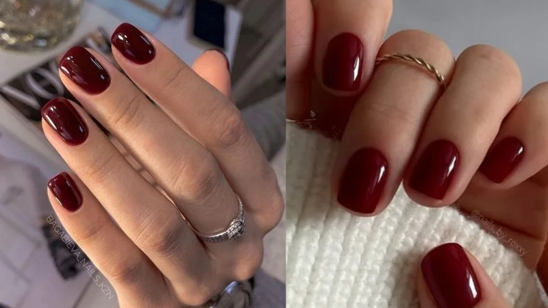 unhas curtas estilo clean