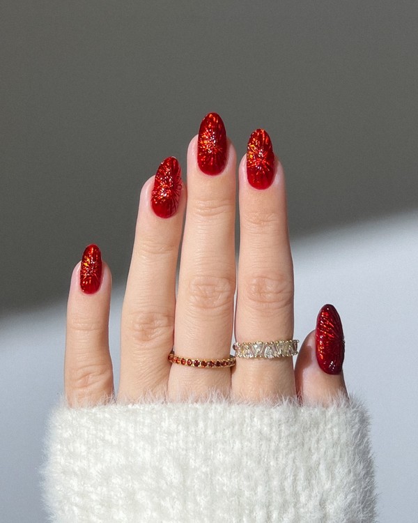 nail art natal 2026