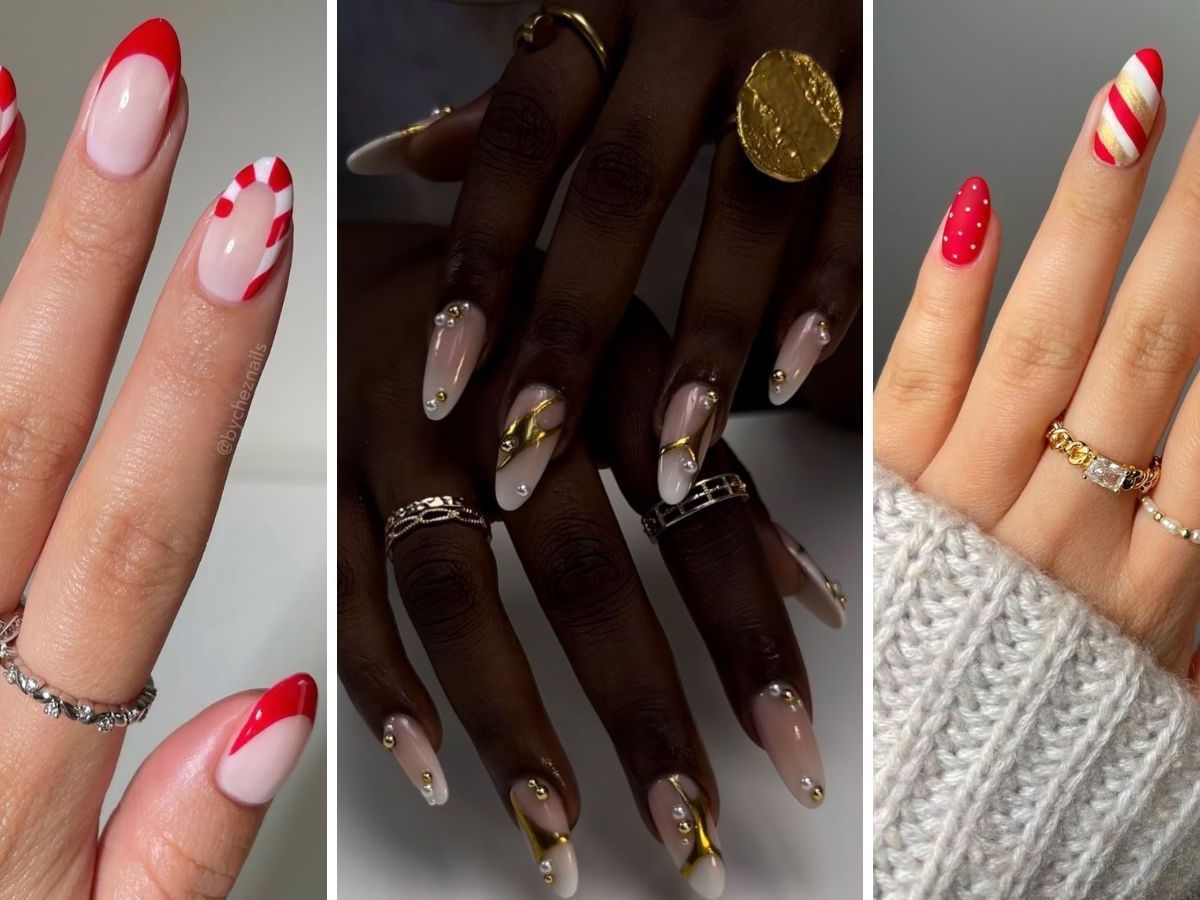 unhas de natal temáticas