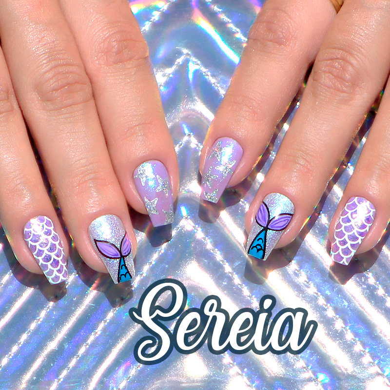 quanto custa fazer unhas de sereia decoradas