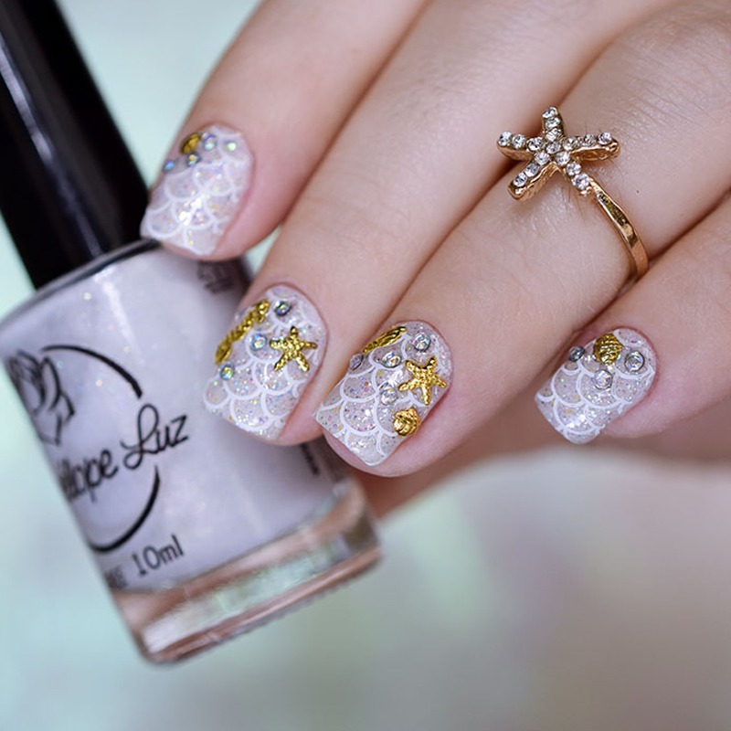 erros comuns ao fazer unhas de sereia em casa