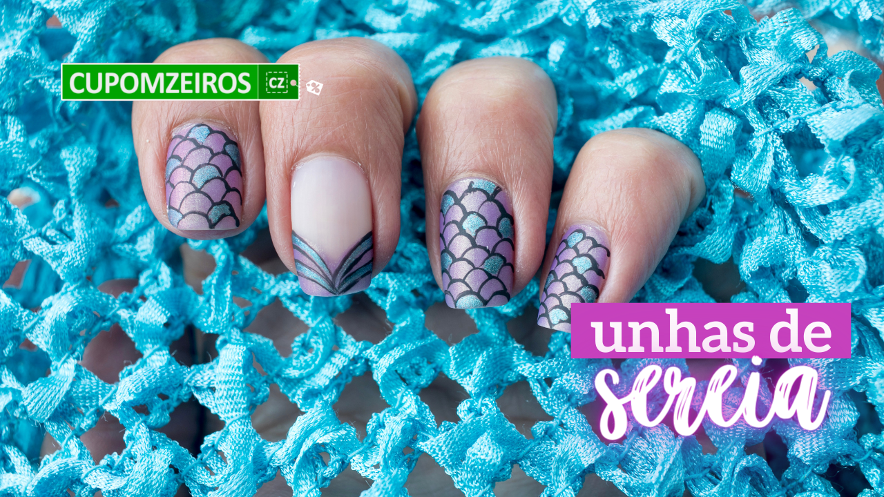 unhas de sereia