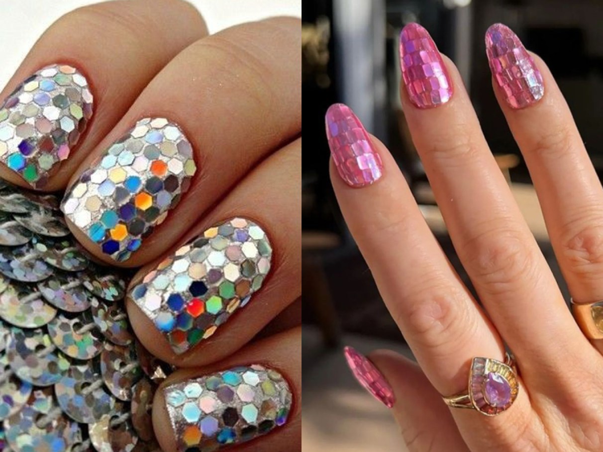 unhas decoradas anos 80