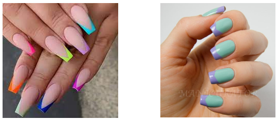 Guia Completo de Nail Art Geométrica Estilo Anos 80