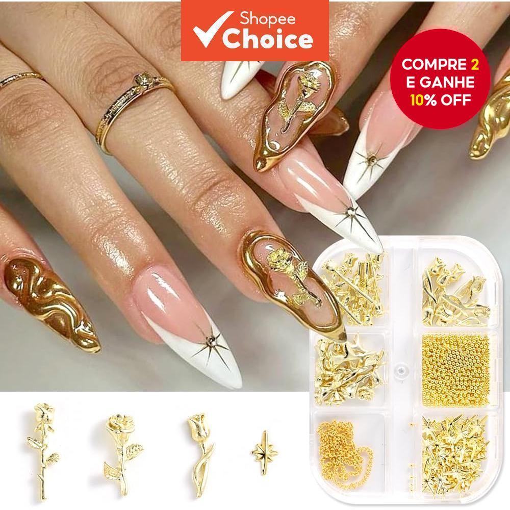 Unhas 3D e Kawaii: Os Pingentes Mais Fofos para Você Arrasar