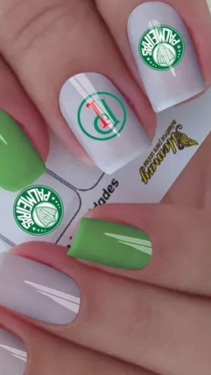 Inspirações de Unhas do Palmeiras para Dias de Jogo
