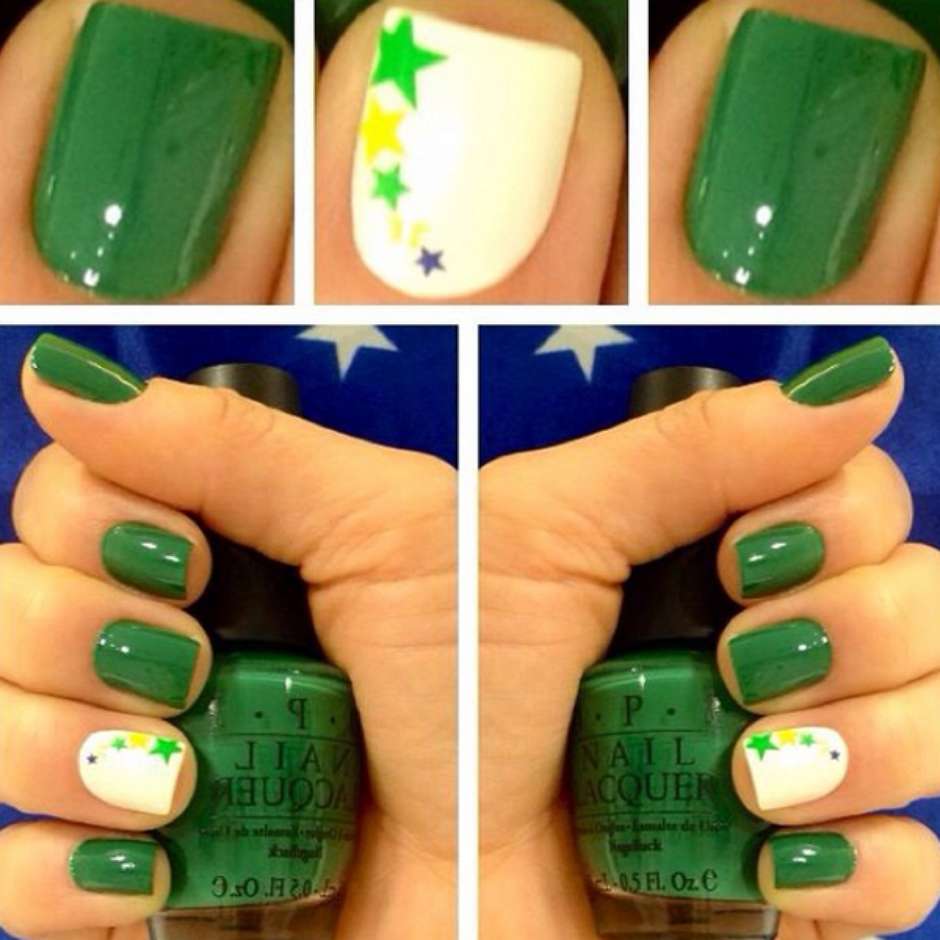 Tutorial Completo: Como Fazer o Escudo do Palmeiras nas Unhas