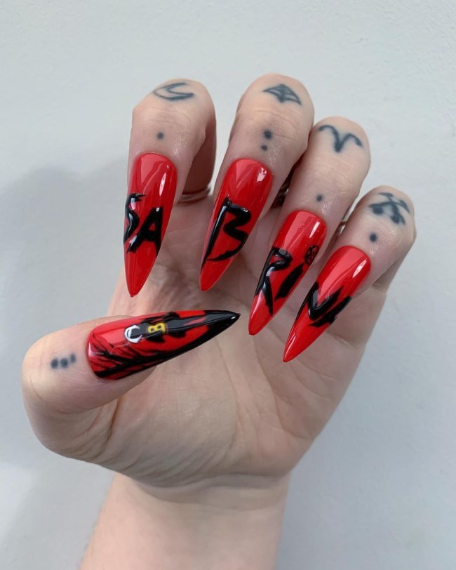 unhas decoradas star wars