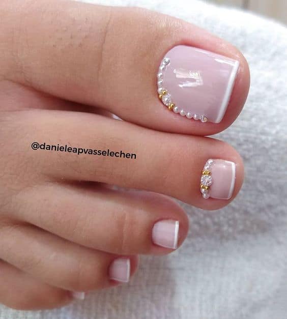 como fazer francesinha nos pés