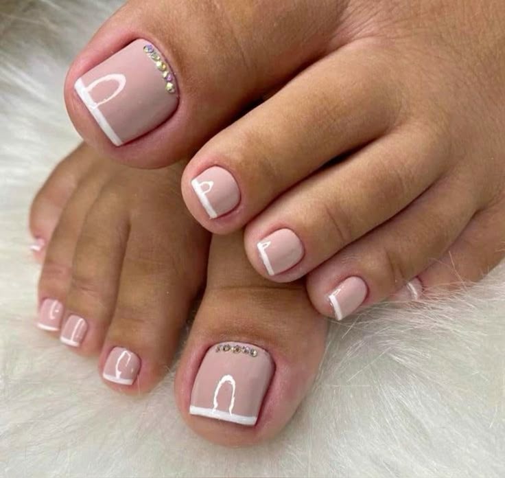 unhas postiças francesinha para os pés