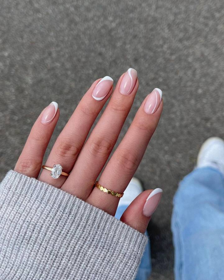 unhas minimalistas sofisticadas