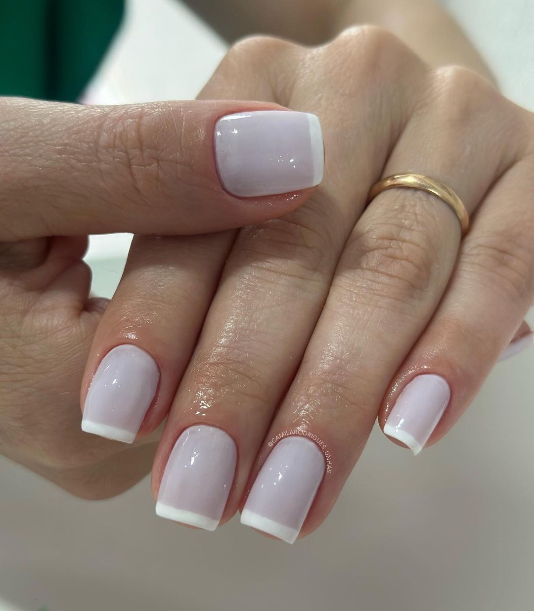 unhas francesinhas