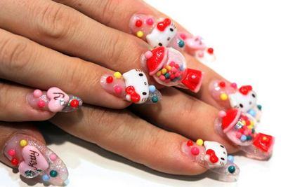 unhas japonesas