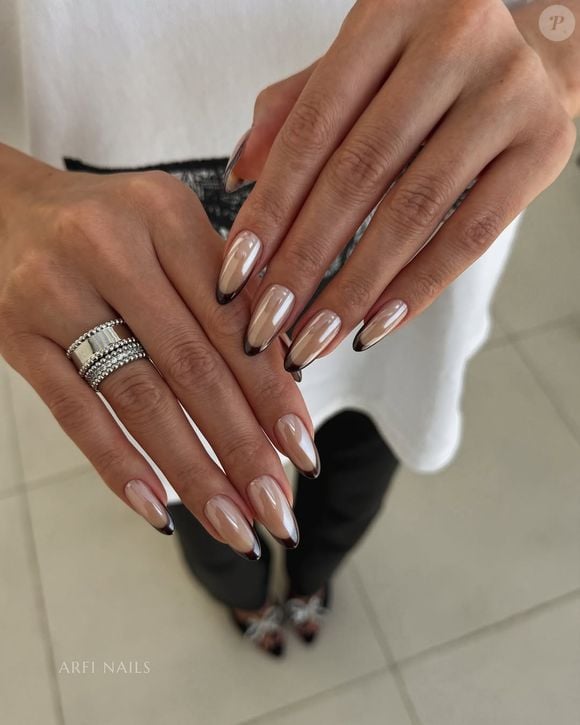 unhas marmorizadas ano novo