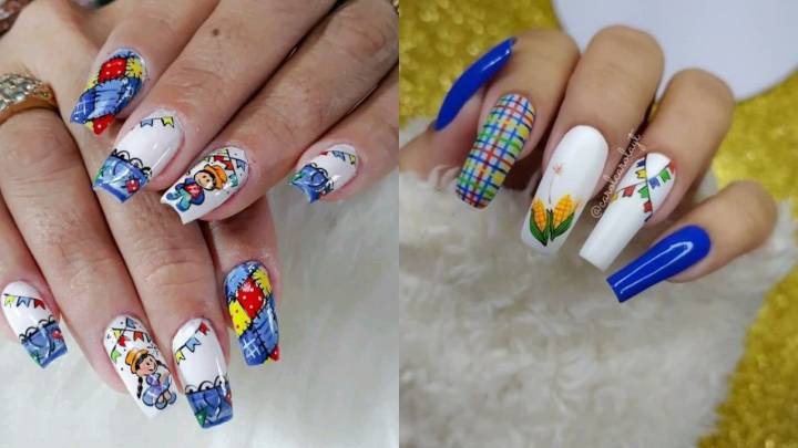unhas para festas