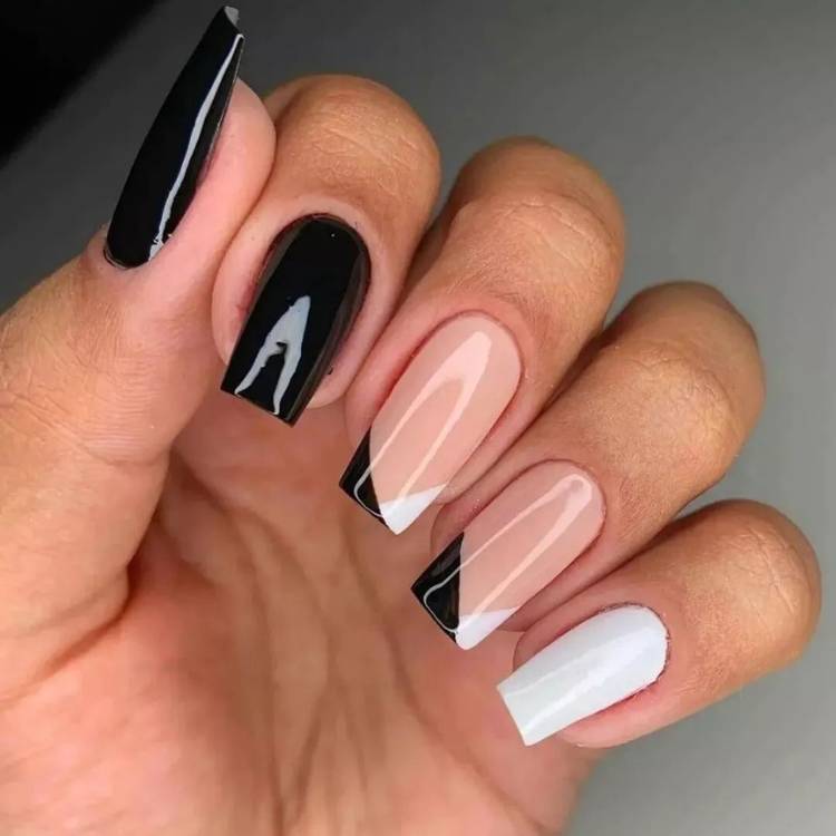 Unhas Preto e Branco: Do Clássico ao Ousado