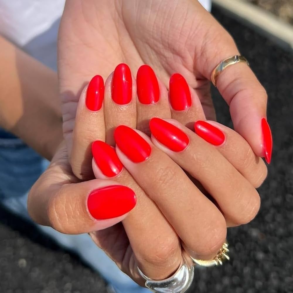 lixar unhas redondas