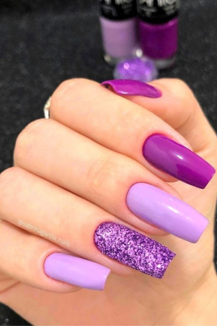 como fazer nail art roxa simples em casa