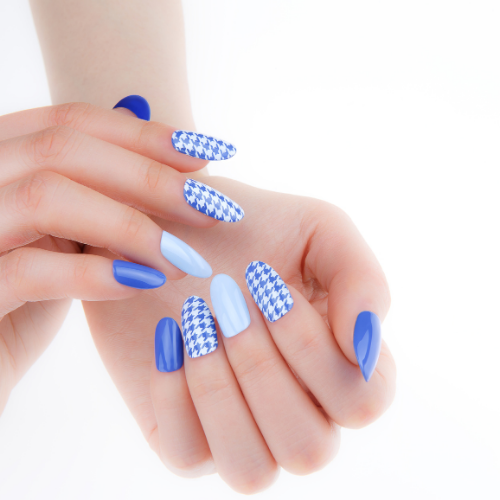 unhas naturais com toque de sofisticação